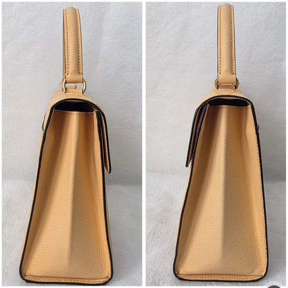 Auth Celine Macadam Turn-lock Top Handle Bag - Picture 10 of 11